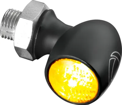 Productafbeelding van Kellermann Atto Dark LED mini-knipperlicht, getint zwart