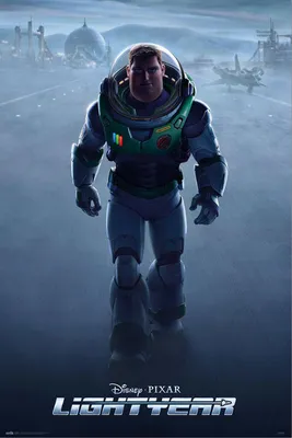 Produktbild von Pixar Buzz Lightyear Film-Kunstdruck Poster offiziell lizenziert 61x91,5 cm
