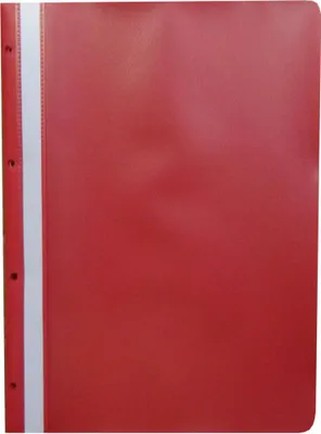 Produktbild von Ablage-Schnellhefter / Archiv-Hefter mit Lochung zum Abheften / Farbe: rot