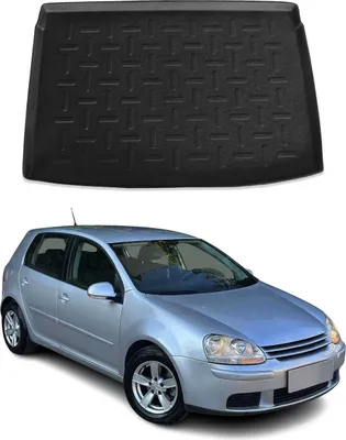 Produktbild von Kofferraumwanne Laderaumwanne für VW Golf 2004-2009 Gummi TPE Schwarz