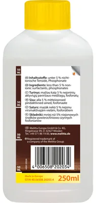 Obrázok produktu pre Melitta 202034, Kávovary, Tekuté, 250 ml, 42 mm, 70 mm, 162 mm