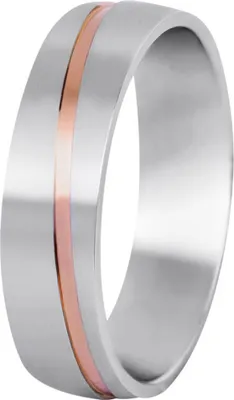Immagine prodotto di Anello da uomo in acciaio bicolore SPP07, 62 mm