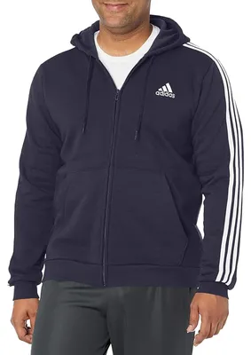 Image de Adidas - Sweat à capuche « Essentials » pour homme PP1390 (M) (bleu marine foncé)
