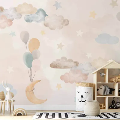 Produktbild von Vlies Fototapete - Fairy Tale Sky 200x140 cm Für Kinder e-C-10059-a-a