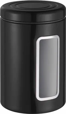 Produktbild von WESCO 321206-62 Vorratsdose CLASSIC LINE in SCHWARZ Retro Design / Vorratbehälter / Gebäckdose