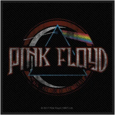 Produktbild von Pink Floyd - Used-Look - Patch "Dark Side Of The Moon" - Polyester RO7972 (Einheitsgröße) (Schwarz/Bunt)