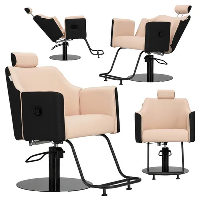 Productafbeelding van Hydraulische kappersstoel voor een barbershop in een kapsalon Brilia Barberking