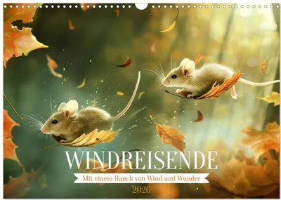Produktbild von Windreisende (Wandkalender 2026 DIN A3 quer), CALVENDO Monatskalender