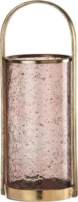 Produktbild von Gilde Windlicht "Garrida" (links) goldfarben 23967