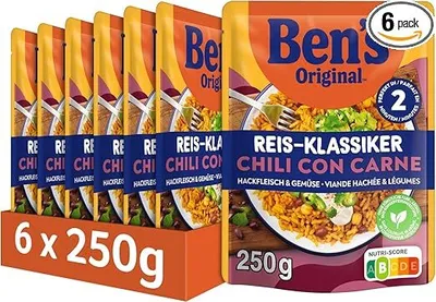 Produktbild von BEN'S ORIGINAL™ Chili con Carne - mit Hackfleisch und Gemüse 6x250g