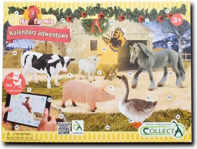 Obrázok produktu pre COLECTA Adventný kalendár - farma a kone