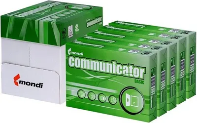 Productafbeelding van Papier, fotokopieerapparaat, kantoor, Mondi Communicator Basic 9488A80 (A4; 80 g/m²; 500 vel; wit papier)
