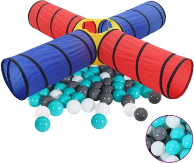 Image de Tunnel de jeu pour enfants avec 250 balles Multicolore