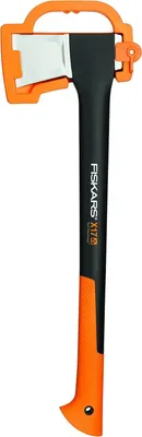 Produktbild von Fiskars Spaltaxt Universalaxt 60cm X17, inkl Klingenschutz Axt zum Holz Hacken Spaltaxt, 1614 g, 60,00 cm Länge, (Gartenaxt Baumaxt Axe Spalthammer