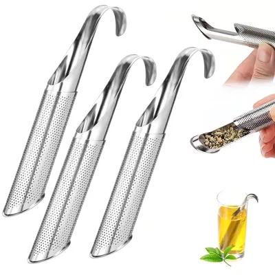 Produktbild von TRANKIELO® - Teesieb-Ei, 3-teilig - Edelstahl 304 - Mit Griff - Geeignet für alle Tassen