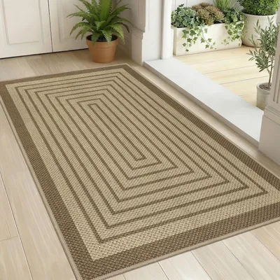 Imagen del producto de Omgoods - Alfombrilla para limpiar zapatos, 50 x 80 cm, para uso interior y exterior