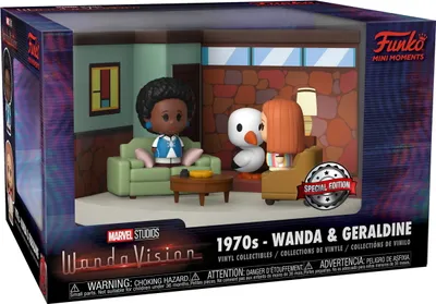 Produktbild von Marvel Studios Wanda Vision - 1970s Wanda & Geraldine  Special Edition - Funko Mini Moments - Vinyl Figur
