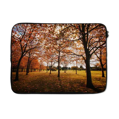 Produktbild von MuchoWow® Laptop Hülle 13 Zoll Herbst - Herbstblätter - Natur Laptoptasche - Laptophülle - Sleeve - Rundumschutz
