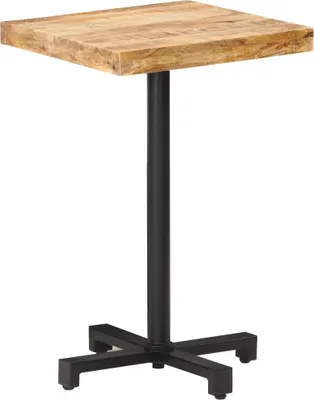 Produktbild von Maison Exclusive - Bistrotisch Quadratisch 50x50x75 cm Raues Mangoholz
