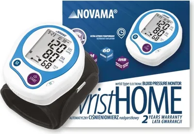 Obrázek produktu pro NOVAMA WRIST HOME zápěstní manometr s IHB a ESH