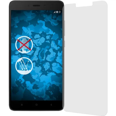Produktbild von 2er-Pack PhoneNatic Displayschutzfolien matt  kompatibel mit Xiaomi Redmi Note 4 (2016)