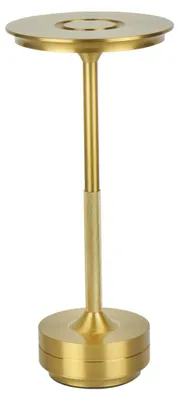 Produktbild von LED Line LED Akku Tischleuchte Camelia Gold 2,5W 250lm CCT 3000/4000/5000K Touchdimmer USB-C