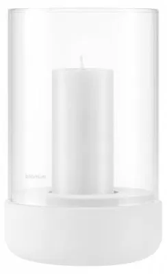 Produktbild von blomus Windlicht Calma Beton Lily White (M)