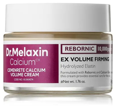 Produktbild von Dr.Melaxin Cemenrete Calcium Intense Cream 50 ml – Korean K-Beauty Gesichtscreme mit REBORNIC Calcium-Komplex, Niacinamide, Kollagen, Elastin