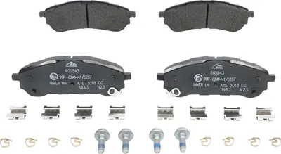 Produktbild von ATE Bremsbeläge Satz Hinten für FORD RANGER (TKE) 13.0460-5543.2