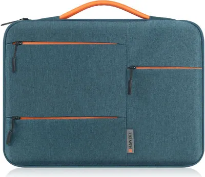Produktbild von 15 Zoll - 16 Zoll Laptop Tasche Notebooktasche Blau Laptoptasche Herren Damen Notebook Schutzhülle Schutztasche Sleeve Oxford-Stoff 40 cm x 29 cm x 3 cm