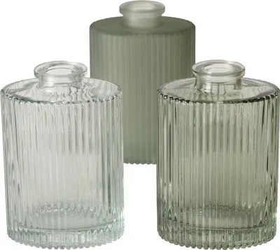 Immagine prodotto di Vaso Tonja 3 pezzi SET Verde - Vaso a bottiglia H=11,5cm