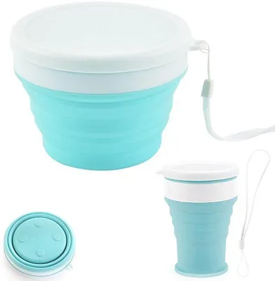 Immagine prodotto di Contenitori da viaggio in silicone e stoviglie riutilizzabili a base vegetale, ideali per le avventure e le attività all'aria aperta – contenitori per alimenti, adatti al microonde, al congelatore e alla lavastoviglie.