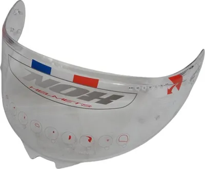 Imagen del producto de NOX - Visor/Cristal/Lente para casco N966 - Color: Transparente (Claro)