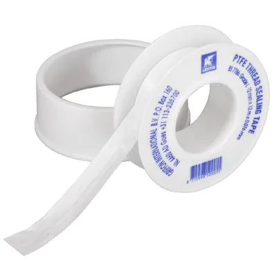 Produktbild von Rolle PTFE-Dichtungsband Teflon GRIFFON 12m x 12 x 0.076mm - 6150008