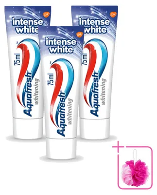 Produktbild von 3 x Aquafresh Intense White Zahncreme - 75 ml - Sparpackung - 3 Stücke