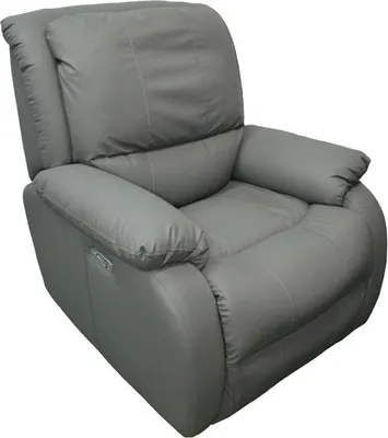 Produktbild von Happy Home Elektrischer Massagesessel mit Zero Gravity verstellbarer Rückenlehne Beinanhebung und Vibrationsmassage Grau