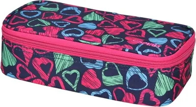 Produktbild von SPIRIT Schüler Etui Federmäppchen MY BAG 59 1-Zipper Herzen