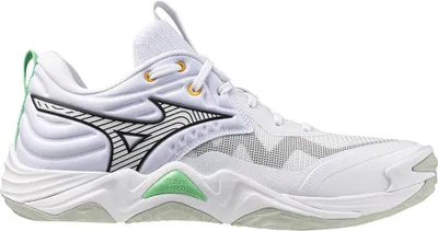 Produktbild von Mizuno Wave Momentum Elite - white/black/frozen emerald, Größe:6