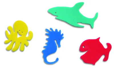 Produktbild von Edushape Badespielzeug Fischspaß - 4 Angelruten und 36 Fische in der Schachtel
