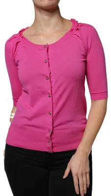 Produktbild von Dolce & Gabbana Cardigan aus Wolle in Rosa