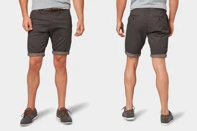 Produktbild von Tom Tailor Herren Josh Regular Slim Chino Shorts Mit Gürtel