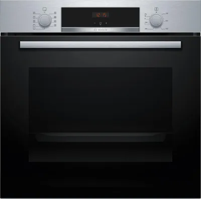 Produktbild von Bosch Serie 4 HBA534BS3, Medium, Elektrischer Ofen, 71 l, 3400 W, 71 l, Lüfterbetrieben