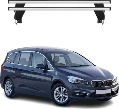 Image de Menabo Barres de transversales pour BMW Série 2 Gran Tourer F46 2014-24 Alu Gris