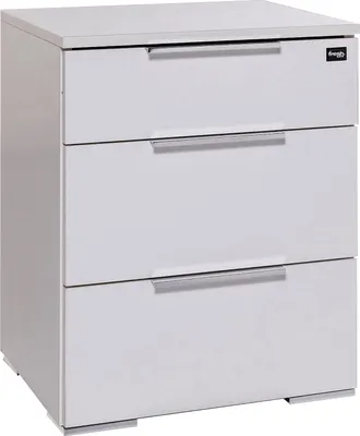 Image de Commode de nuit LEVEL UP Table de nuit 41cm tiroirs