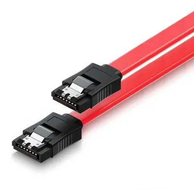 Produktbild von Ewent EC1510, 0,3 m, SATA III, SATA 7-pin, SATA 7-pin, Weiblich/Weiblich, Schwarz, Rot