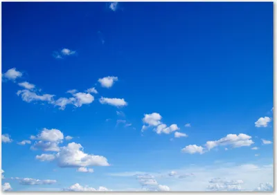 Produktbild von Tulup® Leinwandbild - 100x70 cm - Wandkunst - Drucke auf Leinwand - Leinwanddruck  - Landschaften - Blau - Wolken Himmel