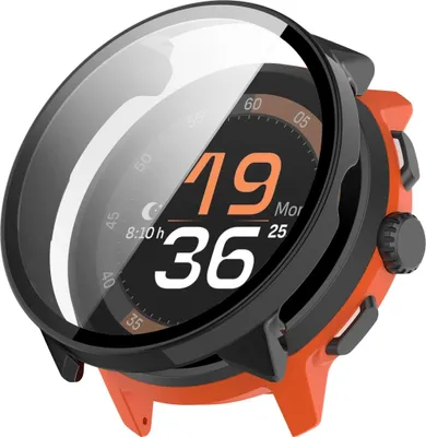 Obrázek produktu pro Pro Suunto Run Plastové designové pouzdro + 9H tvrzené sklo Black