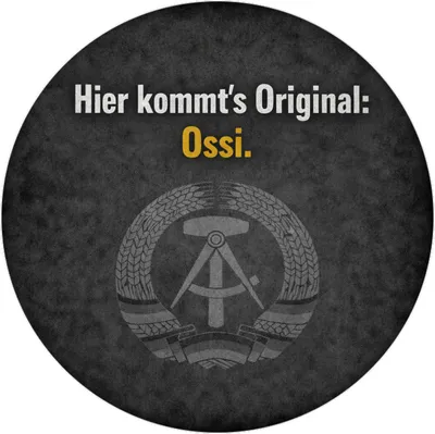 Produktbild von DDR-Stolz Magnet - Hier kommts Original
