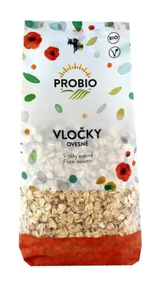 Obrázek produktu pro Vločky ovesné BIO 500 g PROBIO