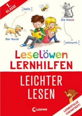 Produktbild von Leselöwen Lernhilfen - Leichter lesen - 1. Klasse